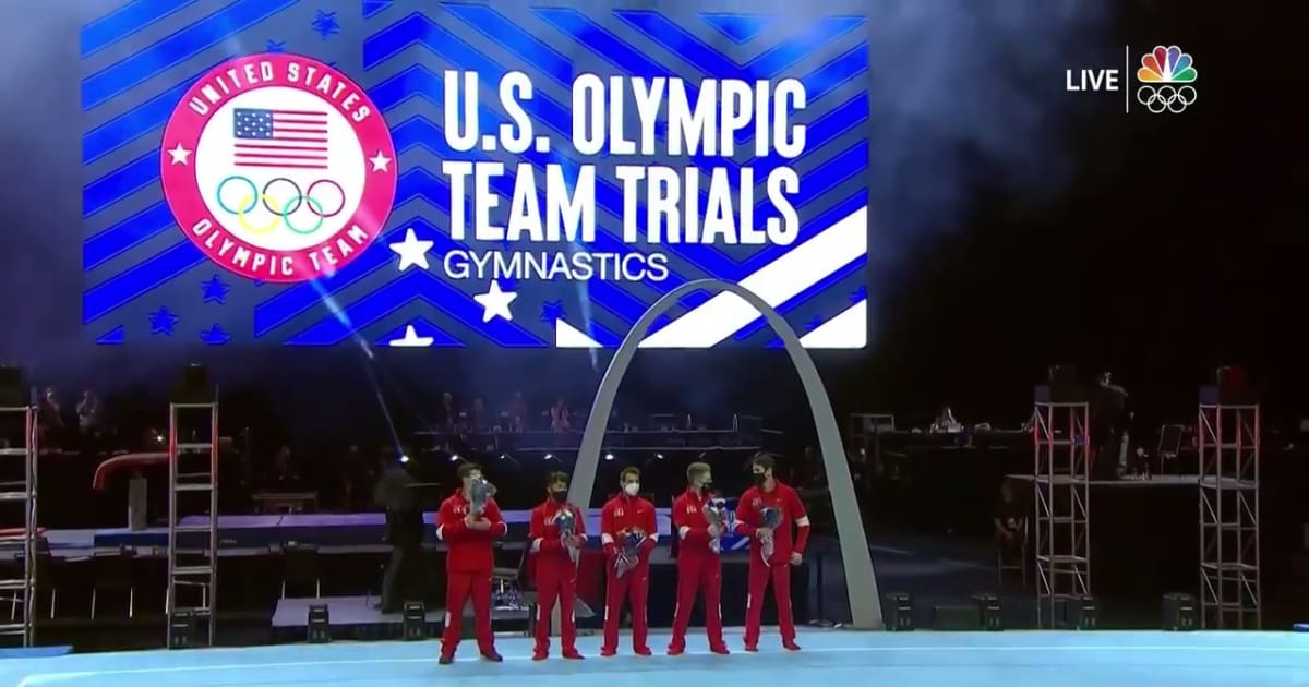 Team USA U.S. Men's Gymnastics Olympic Team Announcement Gymnastics